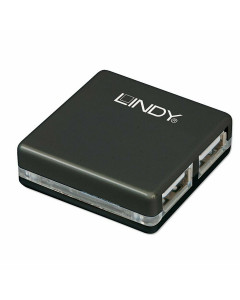 Lindy 42742 Mini Hub USB 2.0, 4 Porte