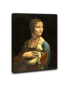 Niik quadro la dama con l'ermellino di leonardo da vinci