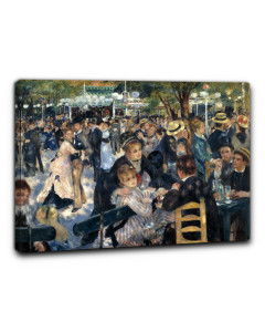 Niik quadro bal au moulin de la galette di auguste renoir