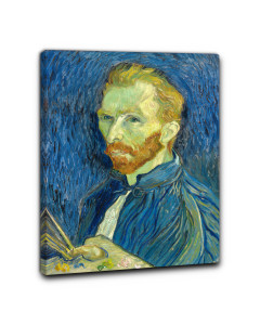 Niik quadro autoritratto con tavolozza di vincent van gogh